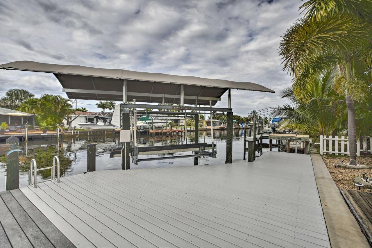 Waterfront Matlacha Home With Covered Boat Slip Dış mekan fotoğraf